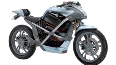 Fuel cell motorcycle by Suzuki