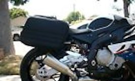 Sidemount Luggage System for Sportbikes
