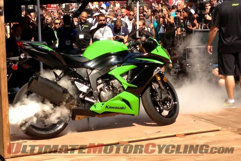 Kawasaki Ninjas Invade Times Square: High-Performance