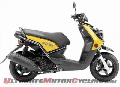 2009 Yamaha Zuma 125 Recall