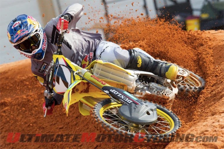 Suzuki’s James Stewart Laps Atlanta Supercross (POV Video)