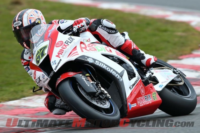 Kawasaki’s Byrne Begins British Superbike Title Defense at Brands Hatch