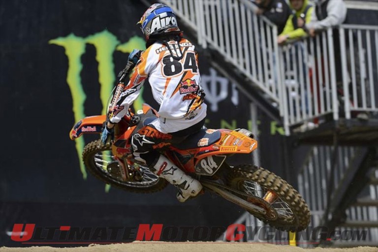 KTM’s Herlings Tops Podium at Arco di Trento FIM Motocross MX2
