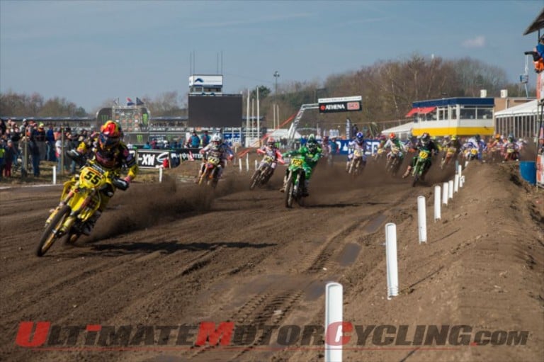 Suzuki’s Kras & Kawasaki’s Krestinov Share Wins at Valkenswaard MX3