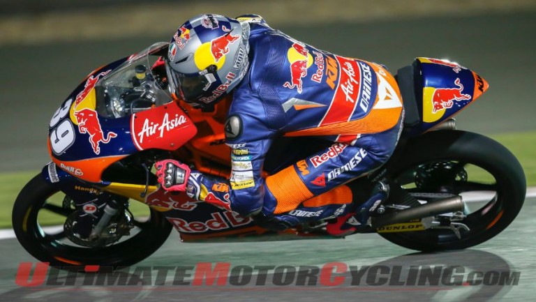 2013 Qatar Moto3 | Red Bull KTM’s Salom on Pole