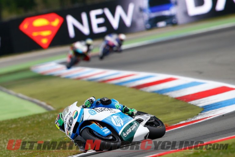 Espargaro Sets Moto2 Pace at Assen Thursday