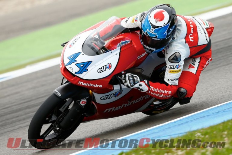 Mahindra’s Oliveira Takes Debut Moto3 Pole at Assen