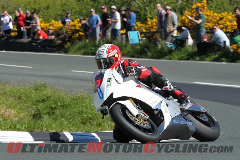 MotoCzysz’s Rutter Wins 2013 SES TT Zero with Record Lap