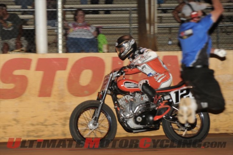 Harley’s Baker Dominates Hagerstown AMA Pro Flat Track
