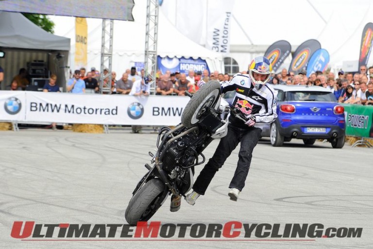 Stunt Motorcyclist Chris Pfeiffer at BMW Motorrad Days (Video)