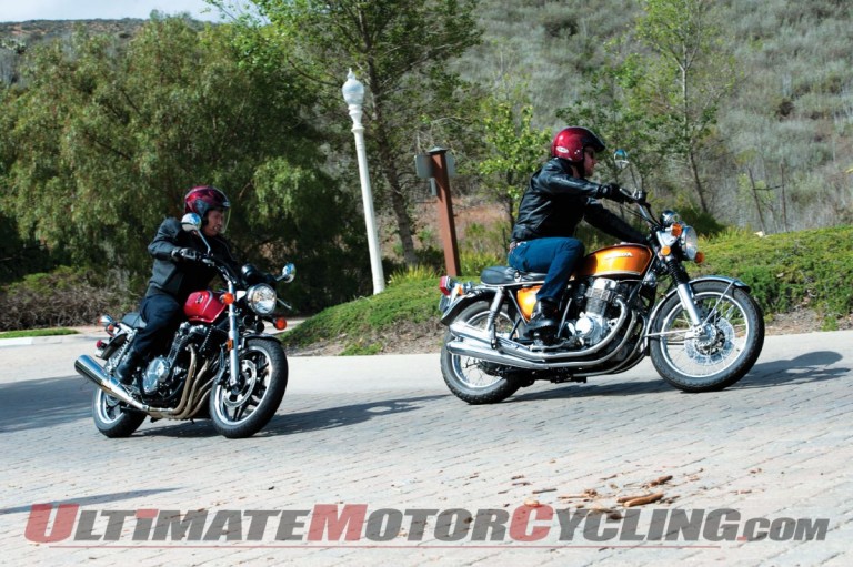 1972 Honda CB750 K2 & 2013 Honda CB1100 Comparison