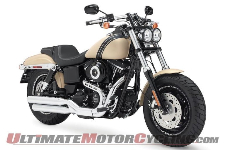 Harley-Davidson Restyles Fat Bob for 2014
