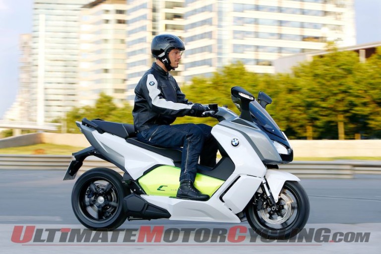 BMW Unveils C evolution Electric Maxi Scooter | Preview