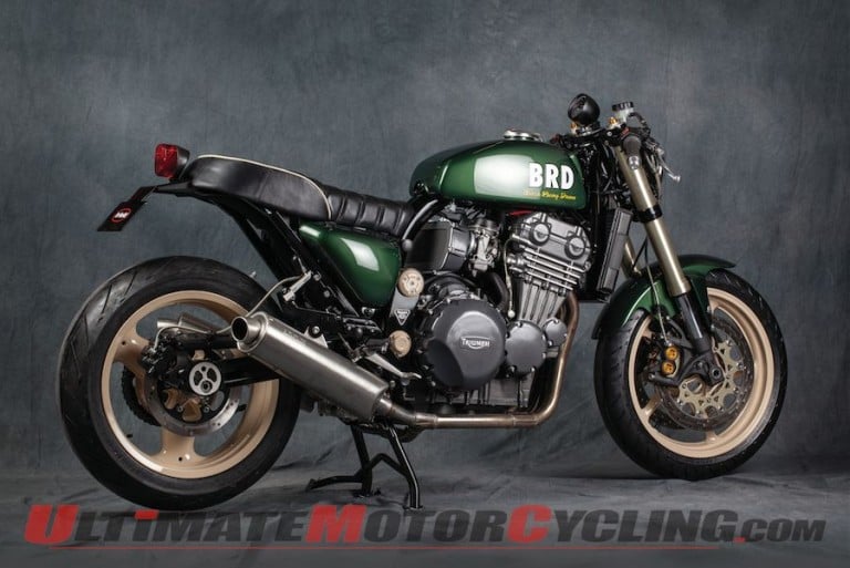 ‘British Racing Dream’ Custom Triumph | Precious Metals