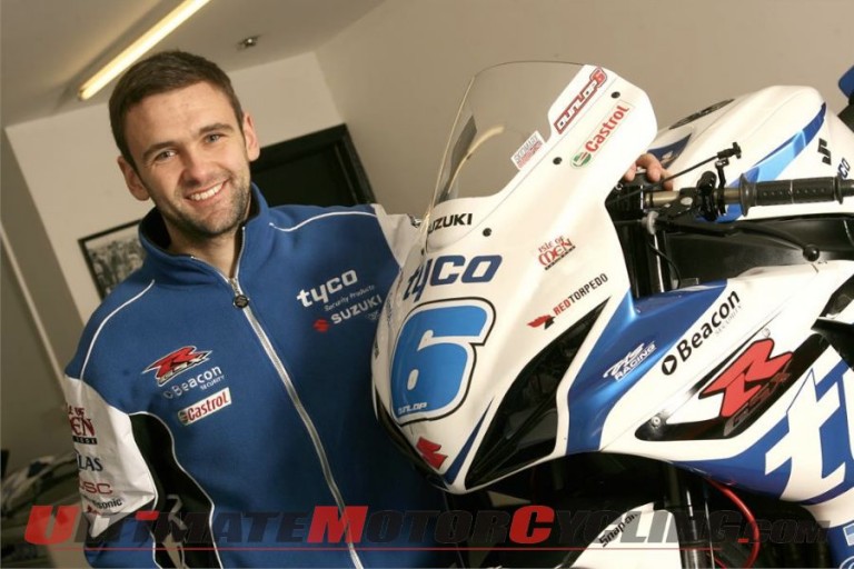 Tyco Suzuki Signs William Dunlop for ‘Big 3’ Races