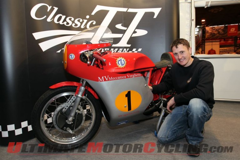2014 Classic TT – Harrison  & Oversby on MV Agusta 4-Cylinders