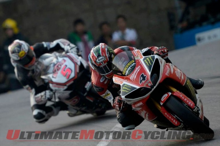 Yamaha’s Hutchinson Tops Rutter for Macau Motorcycle Grand Prix Pole