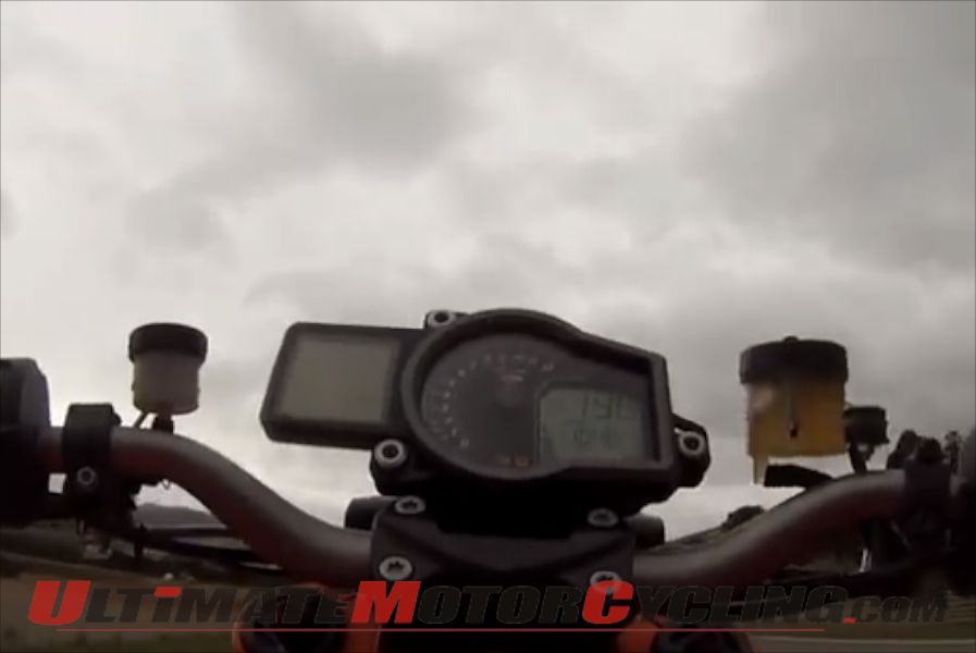 KTM Super Duke R | Jeremy McWilliams Rips Ascari (Video)