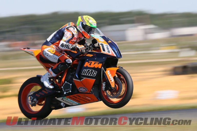 Chris Fillmore Extends Contract with KTM Superbike Team for 2014
