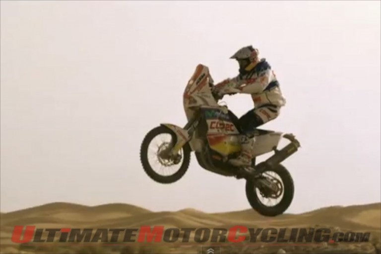 Red Bull KTM’s ‘Chaleco’ Lopez Stunts in South American Desert (Video)