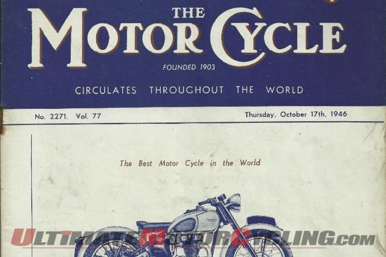 Rider’s Library | The Motor Cycle, Thursday, October 17th, 1946