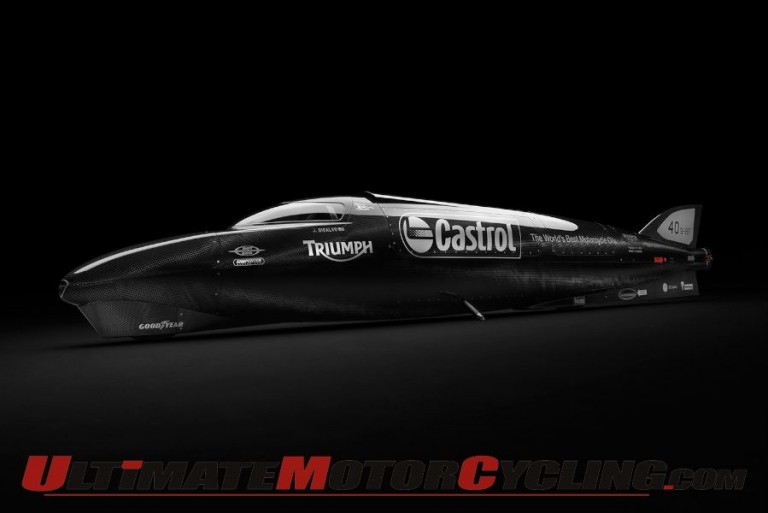 Triumph Gyronaut X-1 & Castrol Rocket Streamliners to NYC IMS