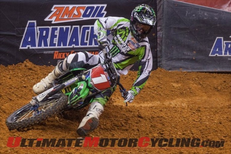Kawasaki’s Bobbitt Top Rider Ahead of 2014 AMSOIL Arenacross