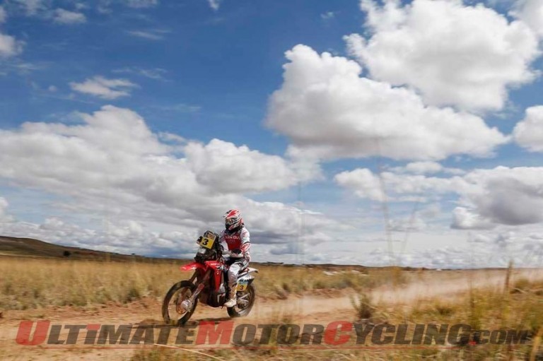 Dakar 2014 Stage 7 Motorcycle Results | Barreda Wins, Coma Leader