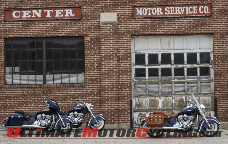 Indian Motorcycle Revs Cleveland Bike Fans with Chief Lineup at IMS
