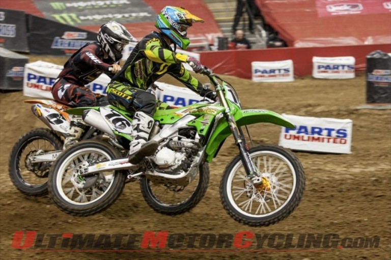 2014 Worcester Arenacross | Misfortunes for Bowers on Saturday