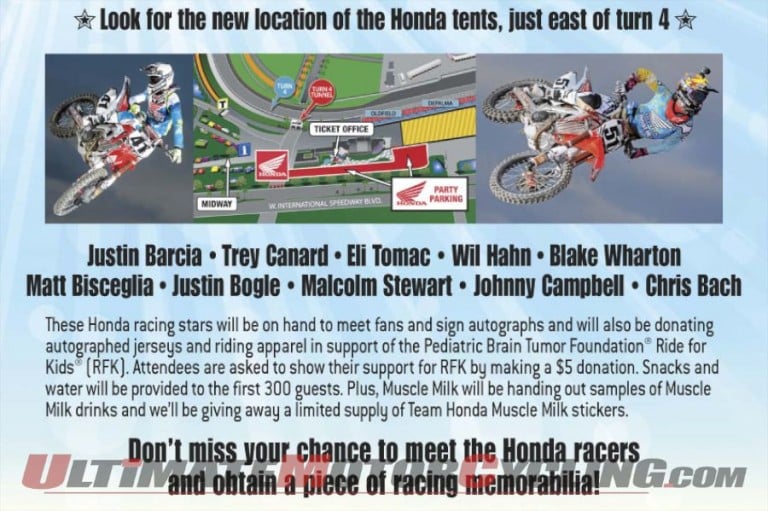 Daytona Bike Week: Honda Kick-Off Party Features SX/GNCC Stars