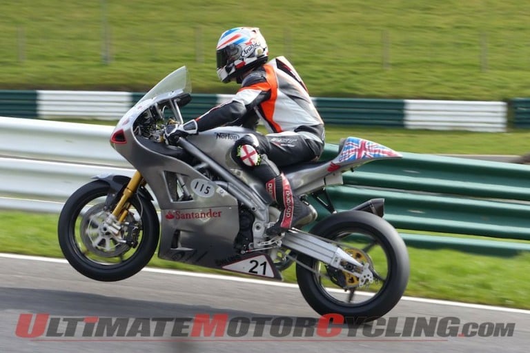 Cameron Donald to Pilot Factory Norton at 2014 Isle of Man TT