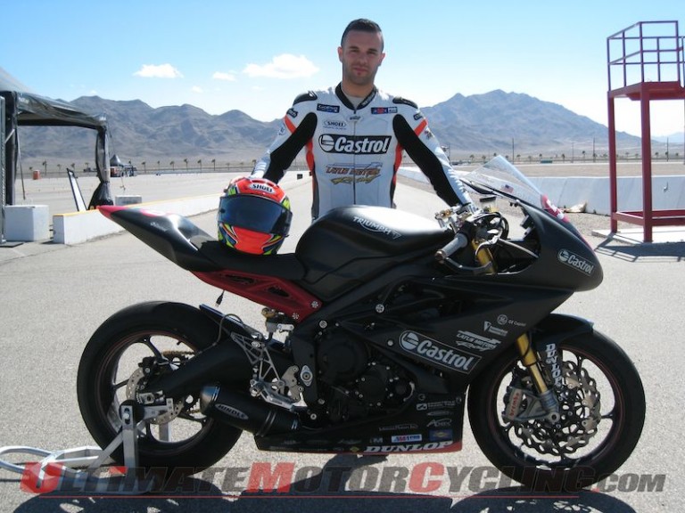 Fong to Pilot Triumph 675R in AMA Daytona SportBike