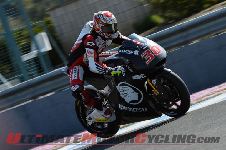 Honda's Nakagami Sweeps Final Moto2 Preseason Test at Jerez
