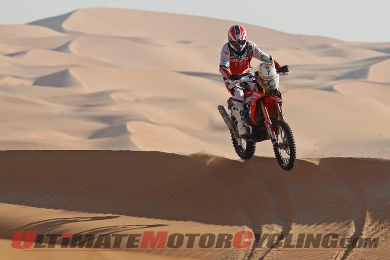 2014 Abu Dhabi Desert Challenge Stage 3 Results – Honda’s Barreda Wins