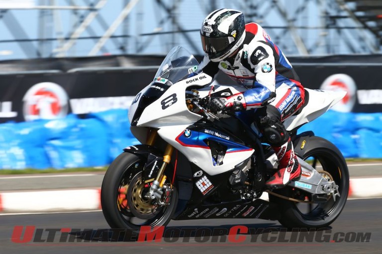 Michael Dunlop Begins North West 200 Aboard BMW S1000RR