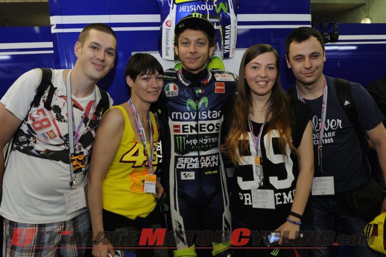 Bridgestone Club46 - 1st Contest Winners Meet Valentino Rossi