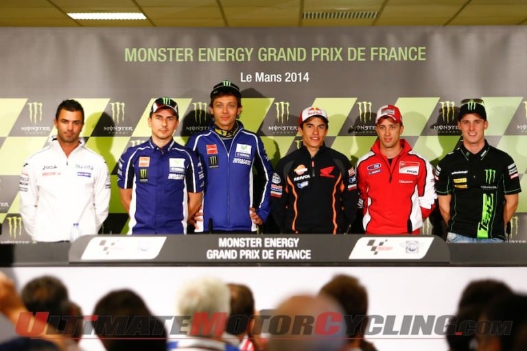 2014 Le Mans MotoGP Press Conference Highlighted by Marquez