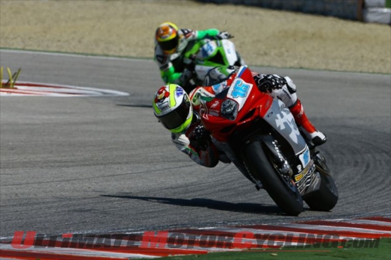 MV Agusta Earns Debut Supersport Pole at Imola