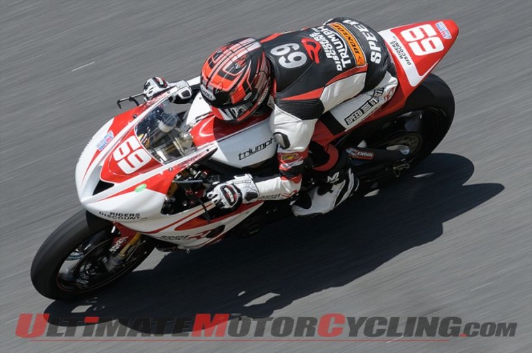 Triumph Daytona 675R Starts 2014 Road Racing on Winning Pace