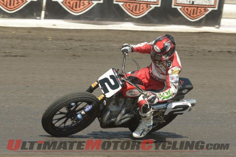 Harley’s Coolbeth Earns 31st Win at Knoxville AMA Pro Flat Track