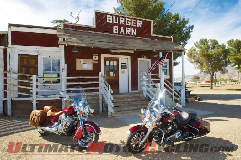 Harley Road King Vs. Indian Chief | American Bagger Renaissance
