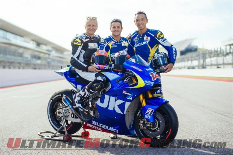 Suzuki MotoGP Test at Circuit of the Americas with Schwantz | Video