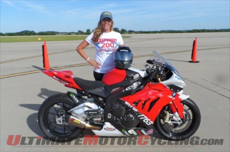 Valerie Thompson Joins ECTA 200 MPH Club with 208.71 Aboard S1000RR