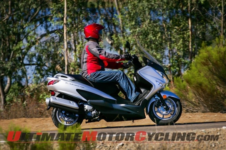 2014 Suzuki Burgman 200 ABS First Ride Review