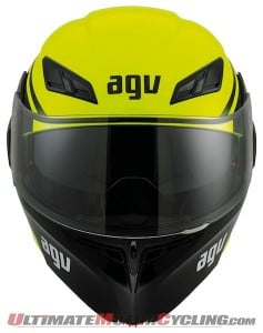 AGV Compact Modular Helmet |Ride with Chin Guard Open