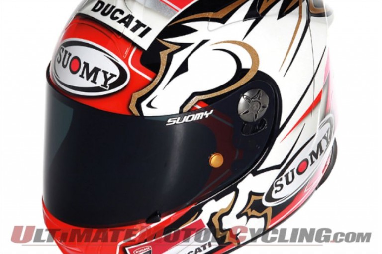 Suomy Team Ducati Dovizioso Race Replica Helmet Released