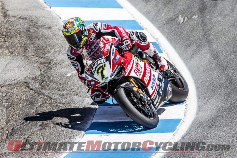 Ducati’s Davies on Provisional Pole at Laguna Seca World Superbike
