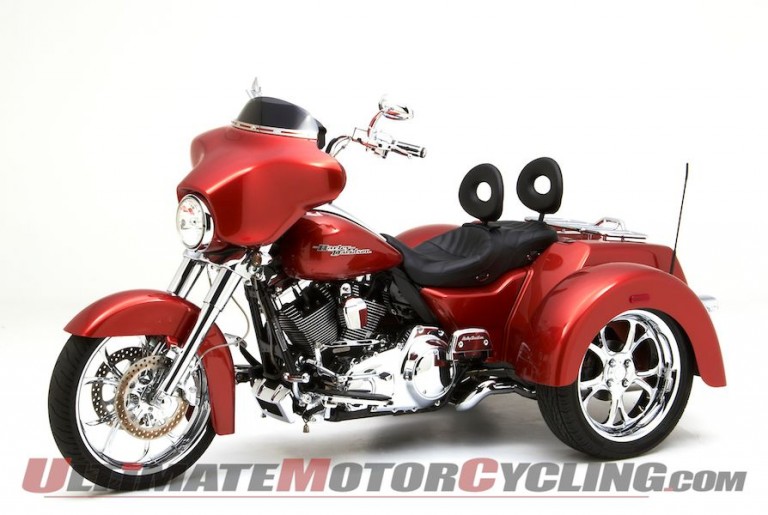 Corbin Dual Touring Saddle for Harley Street Glide Trike