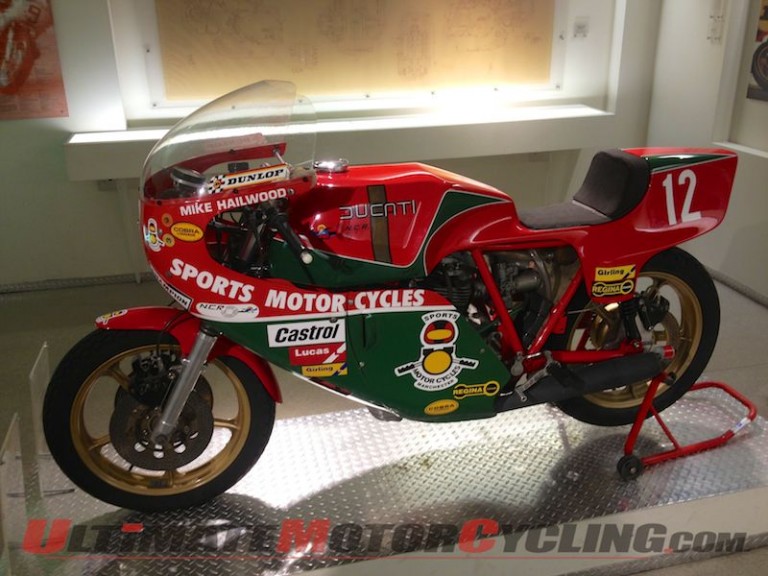 Hailwood IOM TT 900 SS (1978) from the Ducati Museo